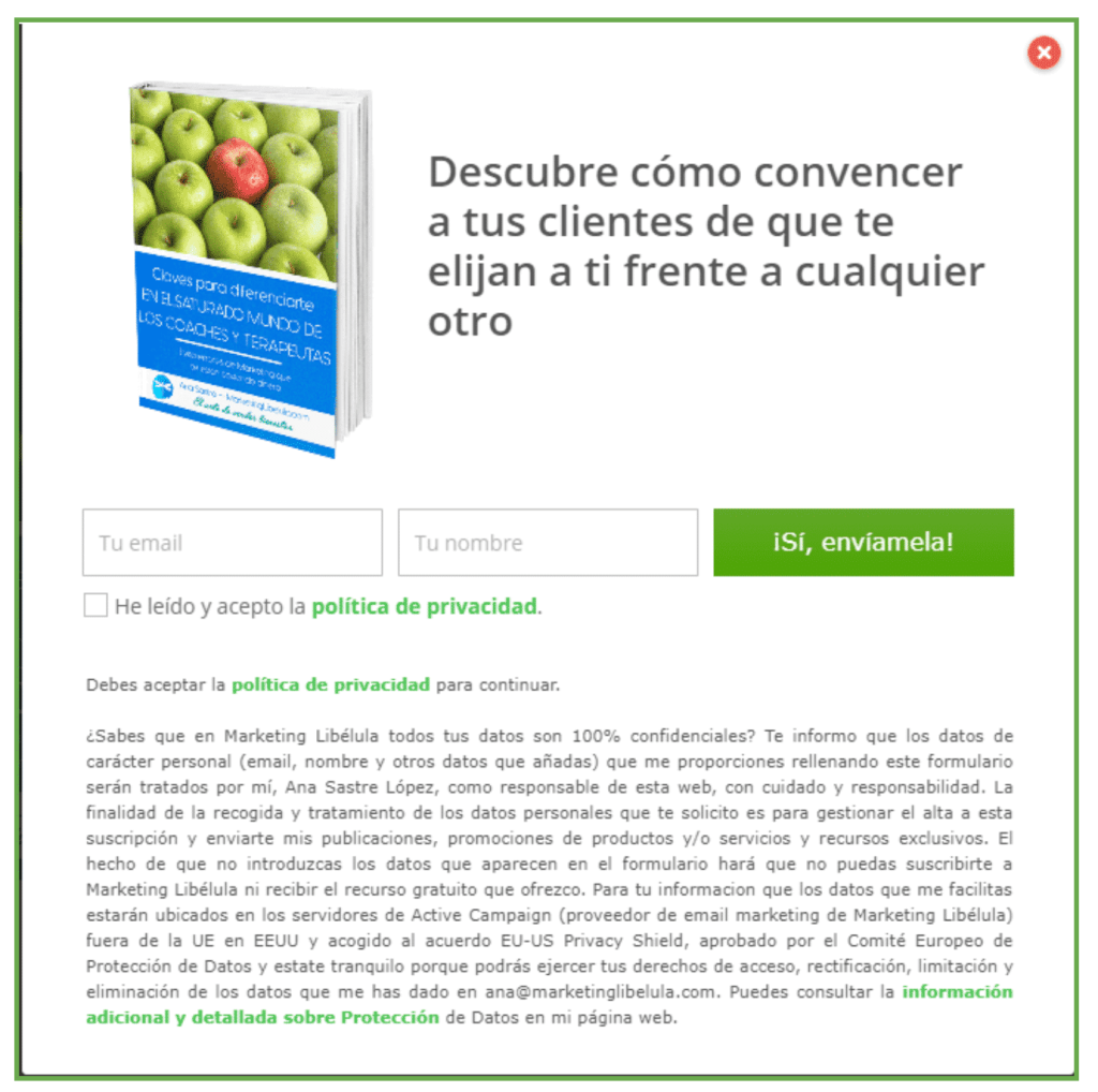 LOPD 2018 para terapeutas