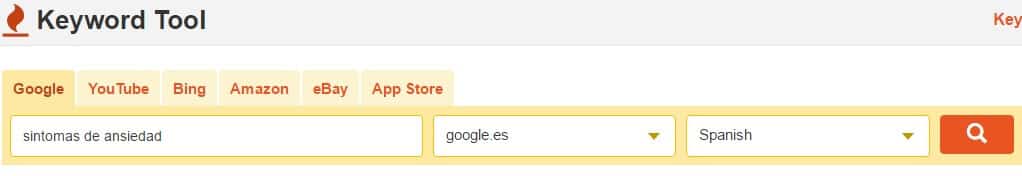 Herramienta Keyword Research