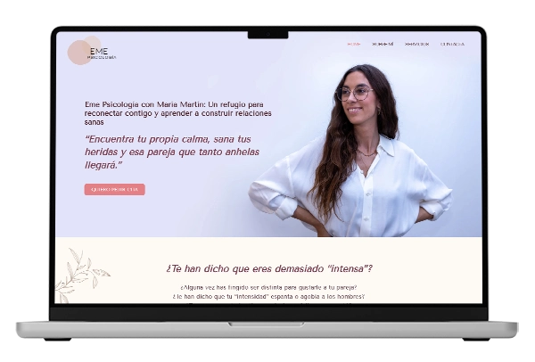 Diseño web para centro EME