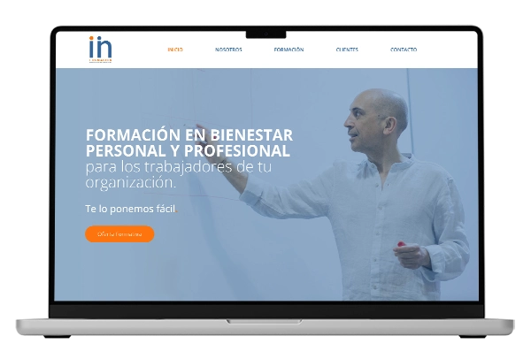 Diseño web para formación IN