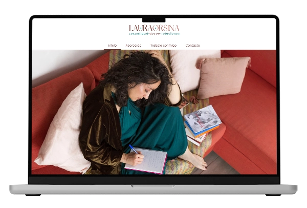 Diseño web para Laura Orsina
