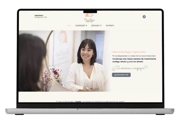 Diseño web para Psiclic